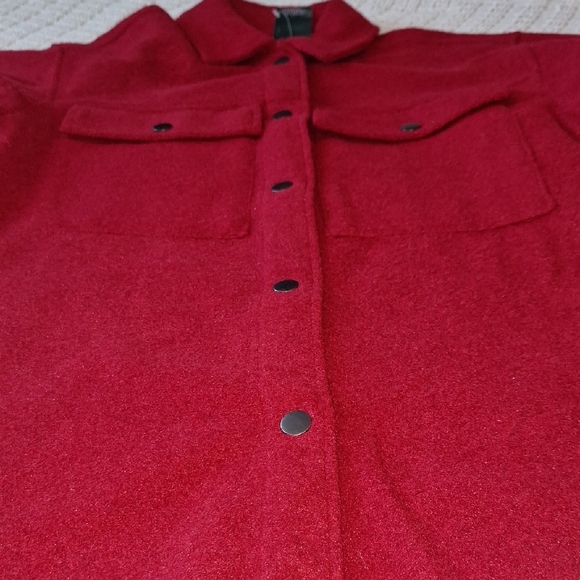Wild Fable Red Utility Jacket Size S - Picture 3 of 8